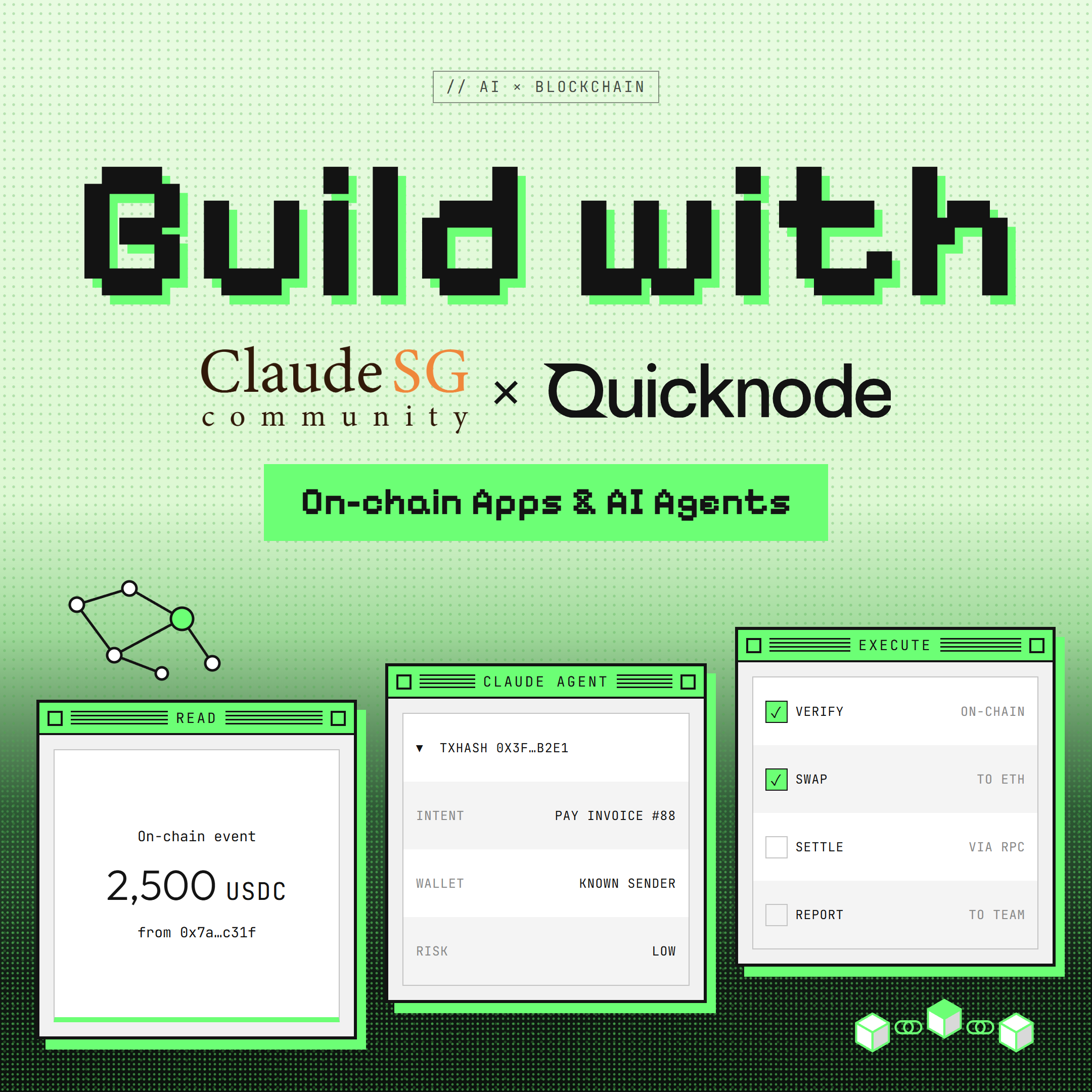 Claude SG x QuickNode: Building Web3 with Claude