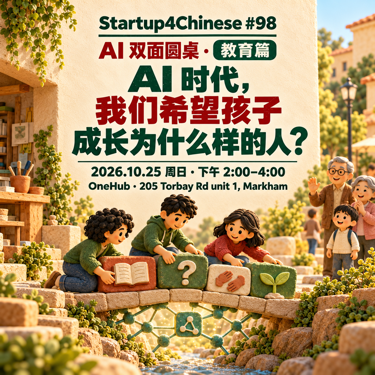 Startup4Chinese #98|AI 时代,我们希望孩子成长为什么样的人?