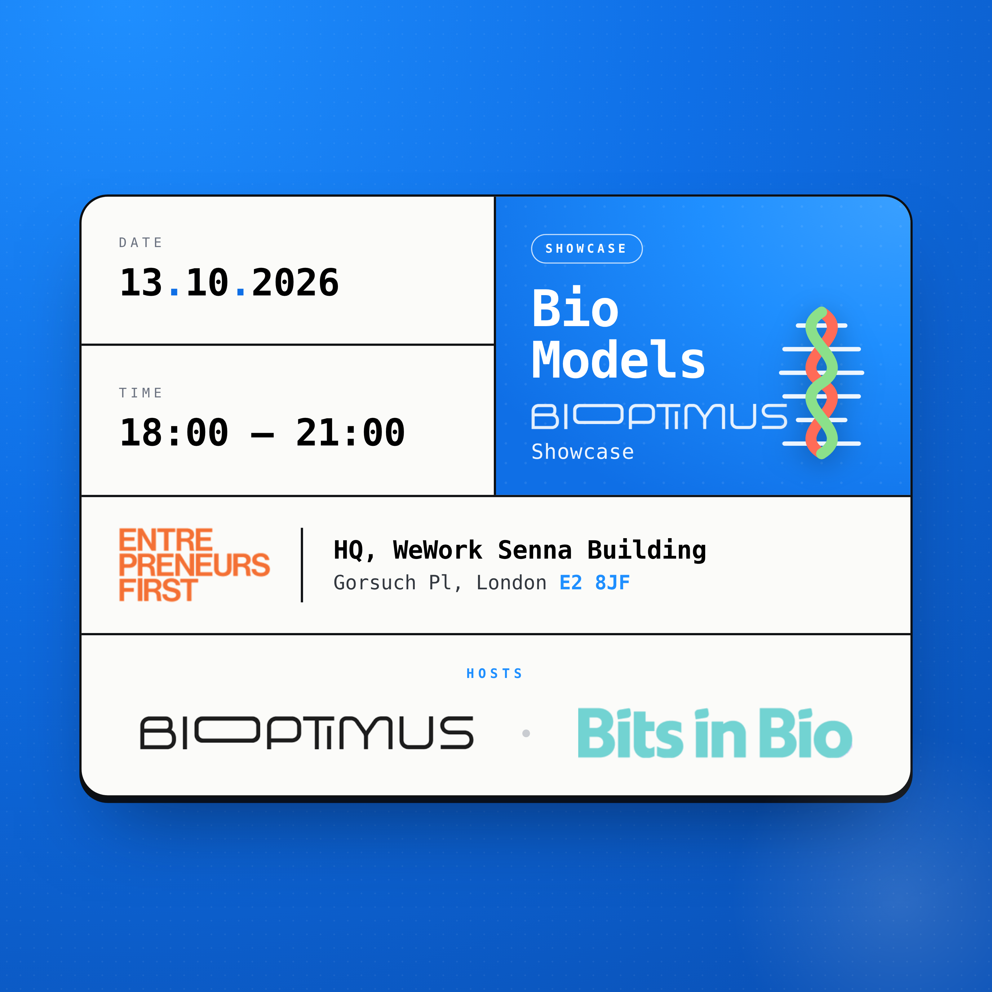 Modele podstawowe dla biologii: Prezentacja Bioptimus