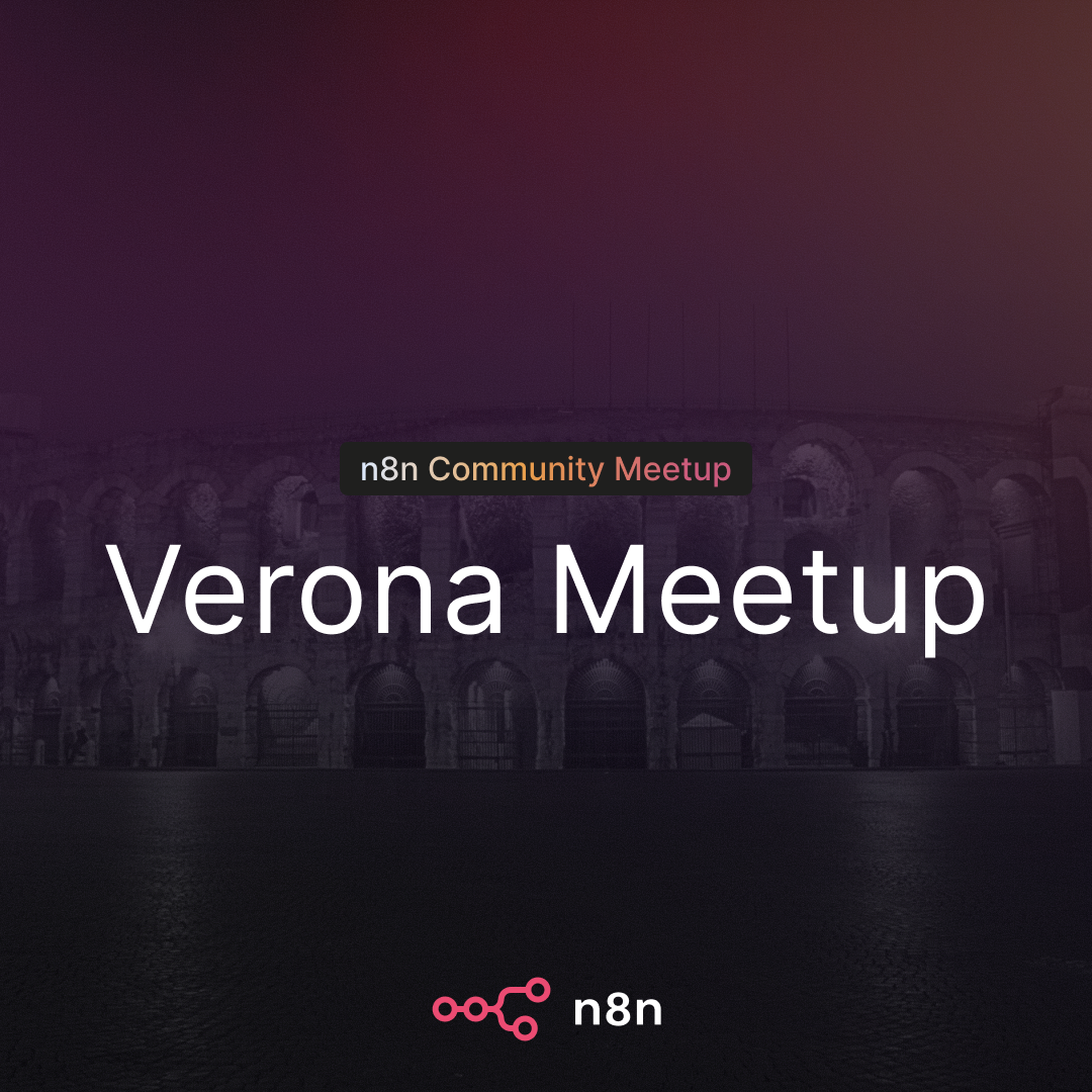n8n Meetup Verona: Automation Aperitivo 🍷