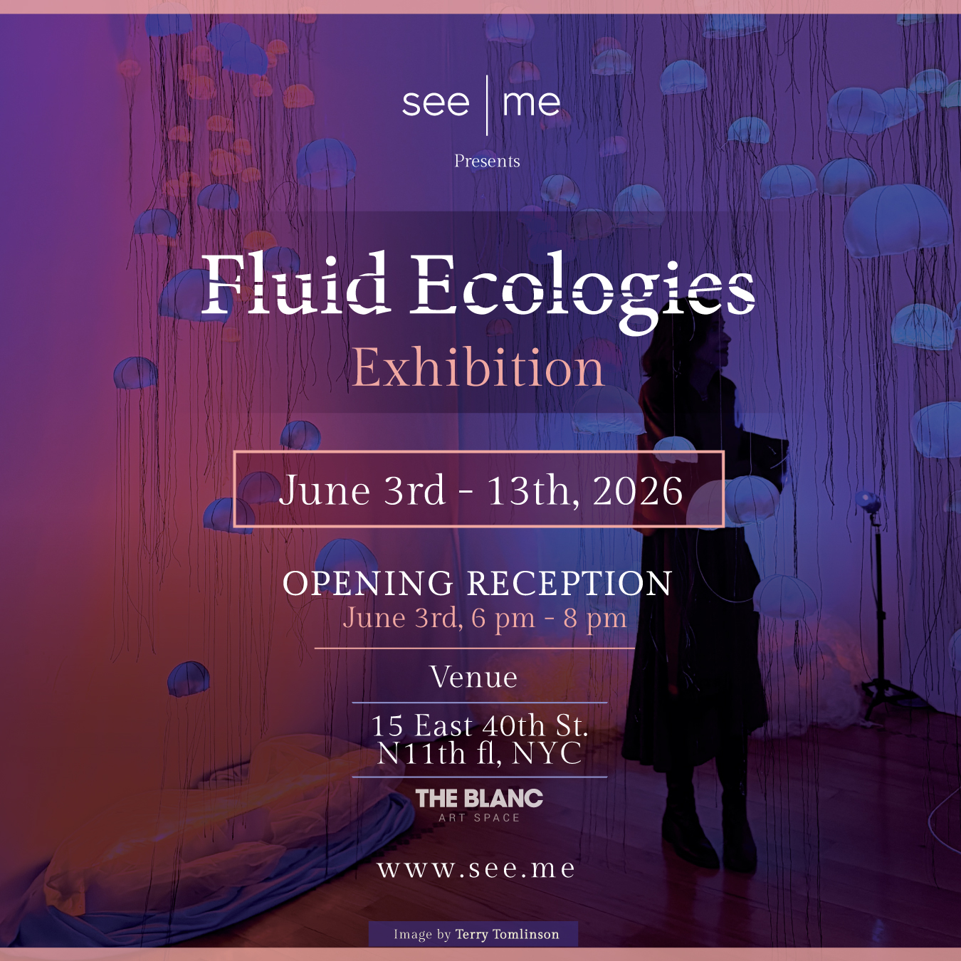 Cover art for #FLUID ECOLOGIES A CONTEMPORARY ART EXHIBITION by SeeMe Gallery — 15 E 40th St