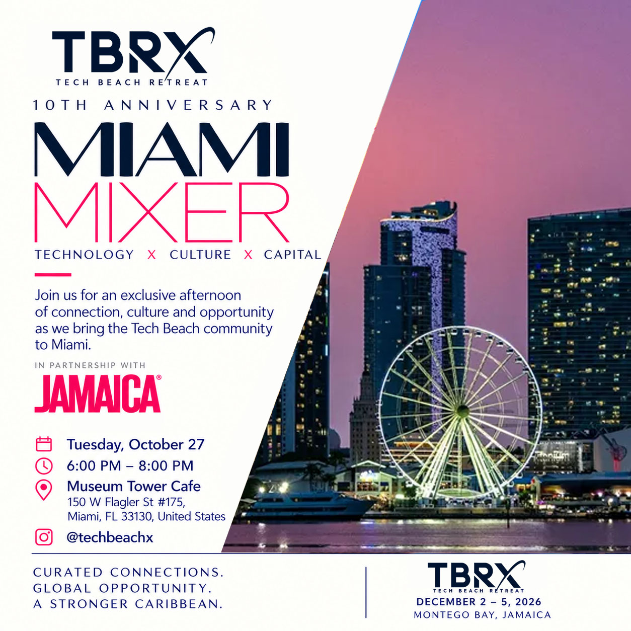 TBR 10th Anniversary Miami Mixer