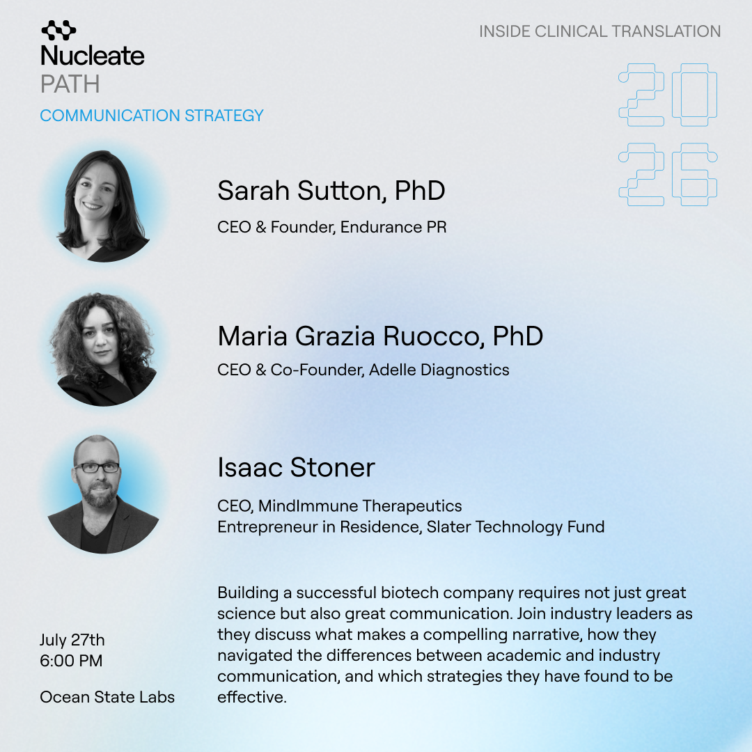 Nucleate Rhode Island | Inside Clinical Translation: Communication Strategy