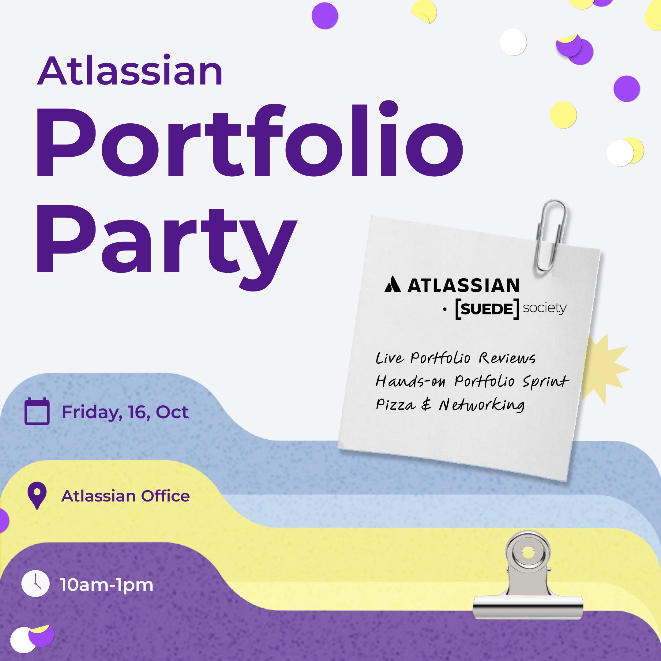 Вечеринка Atlassian Portfolio!