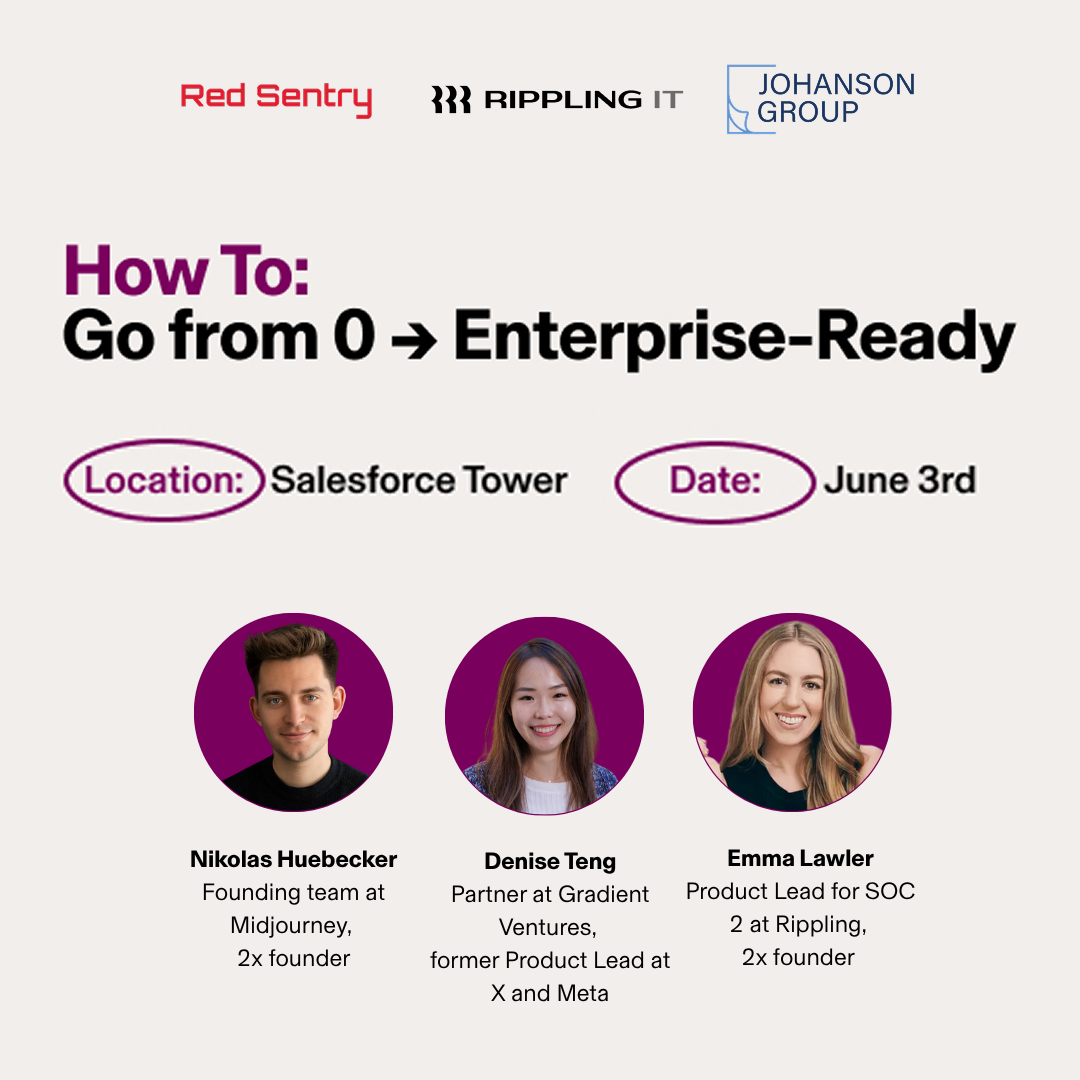Cover art for #How Founders Go From 0 → Enterprise-Ready — With Leaders from Gradient Ventures, Midjourney, X & Met — Salesforce Tower