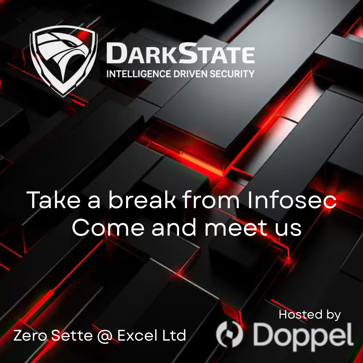 Cover art for #Take a break from InfoSec with DarkState and Doppel — Zero Sette @ Excel Ltd