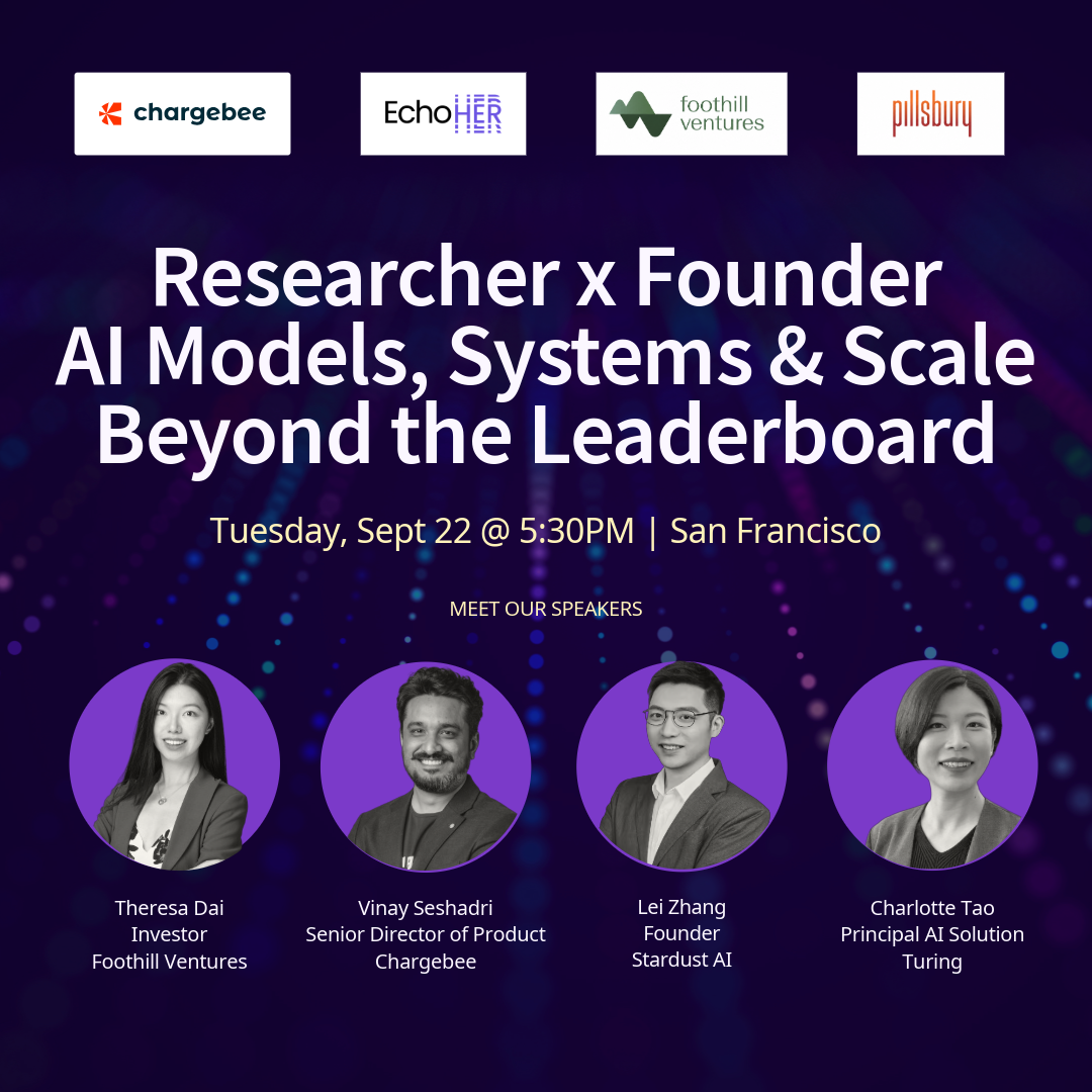 Researcher x Founder Private Salon: AI Models, Systems & Scale Beyond the Leaderboard