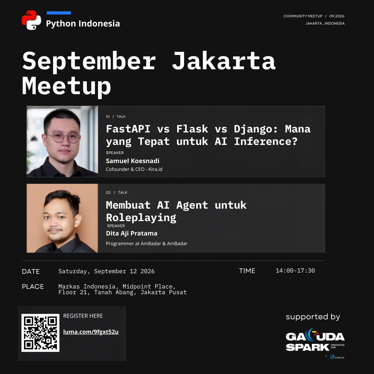 Encuentro de Python ID Jakarta: Septiembre