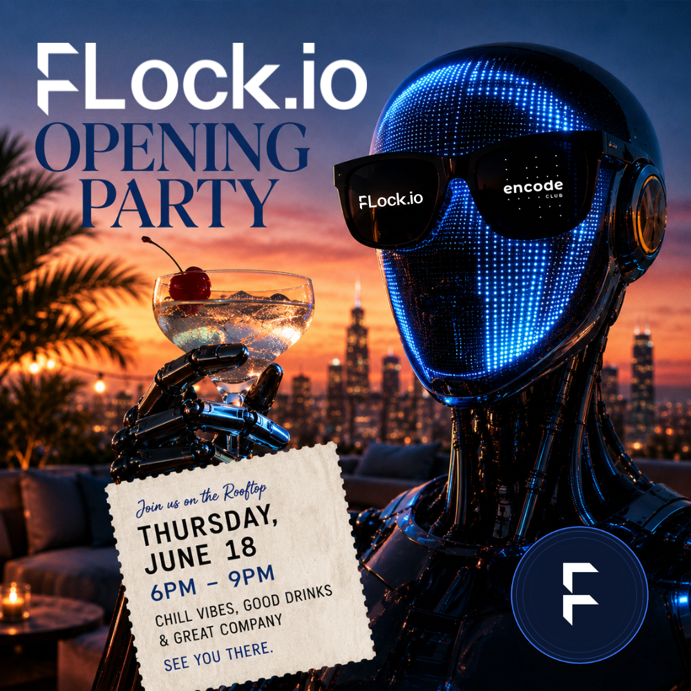 FLock Party at Encode Hub