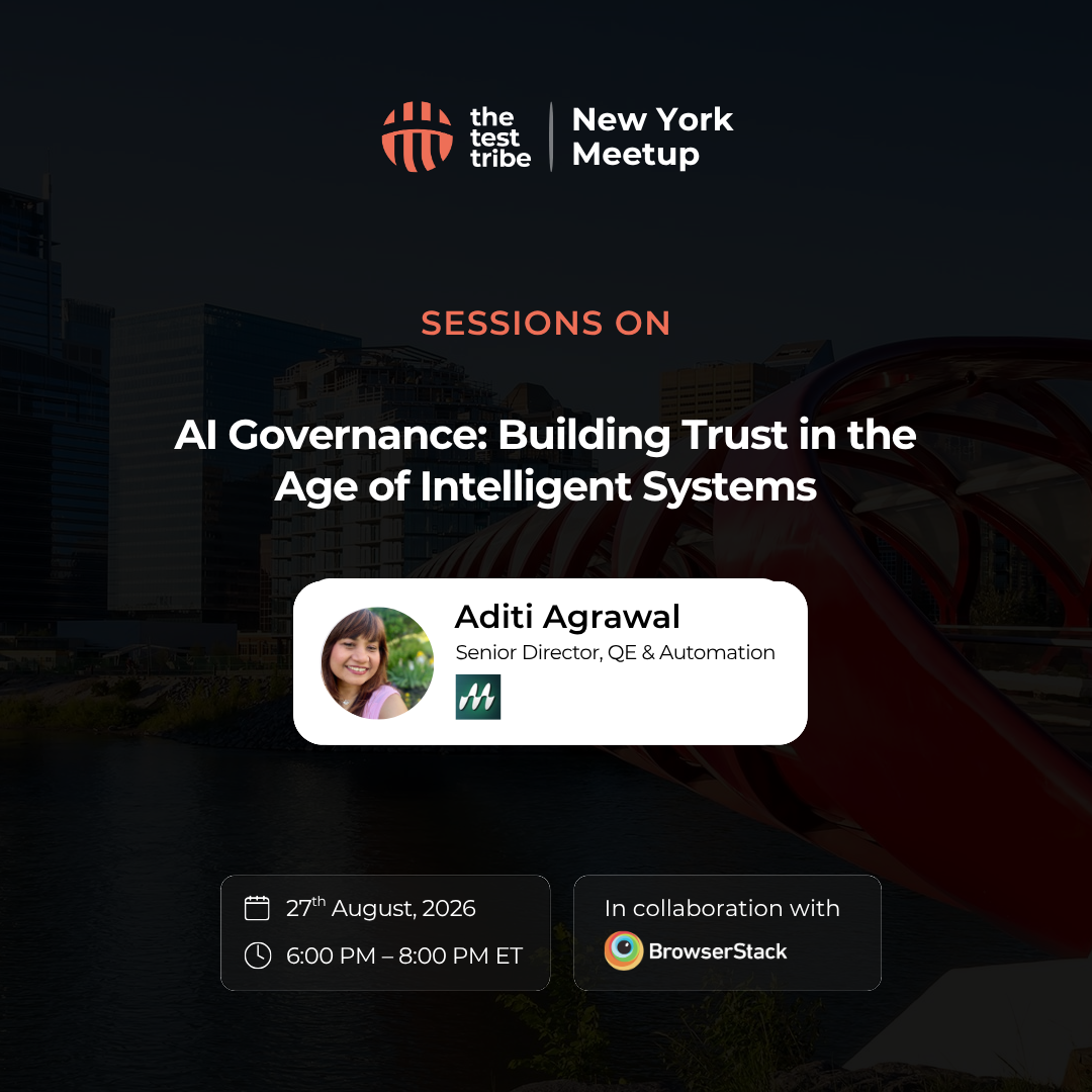 Gouvernance de l'IA – Construire la confiance à l'ère des systèmes intelligents | 9ème Meetup QA de New York