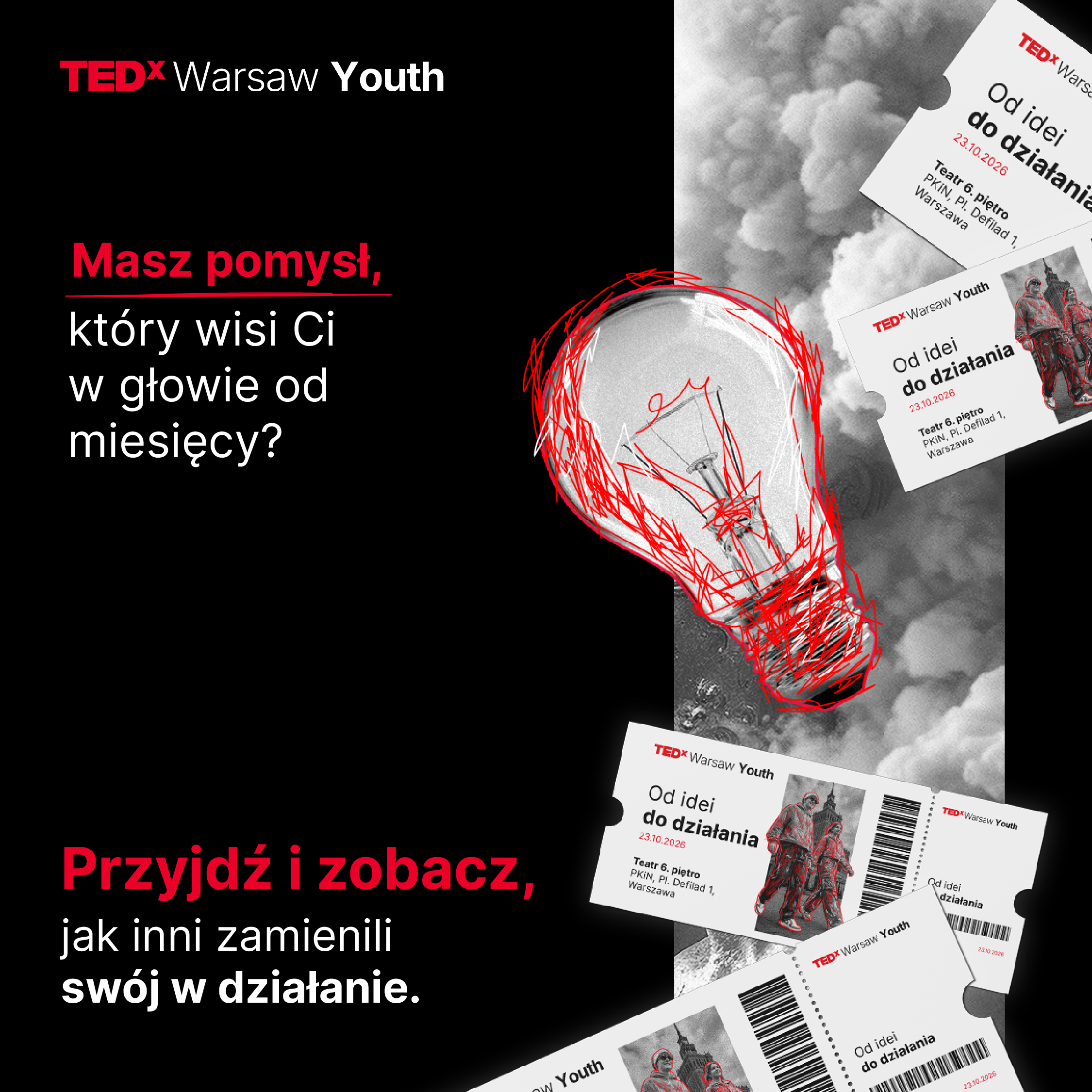 TEDxWarsaw Youth 2026 - Od idei do działania