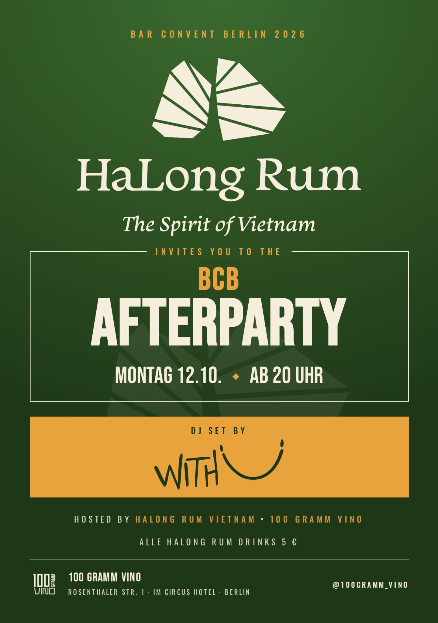 BCB Afterparty Halong Rum