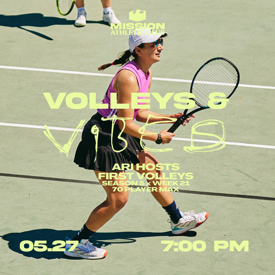 Cover art for #Ari Hosts First Volleys: WEEK 21 — Crocker Amazon Tennis Courts
