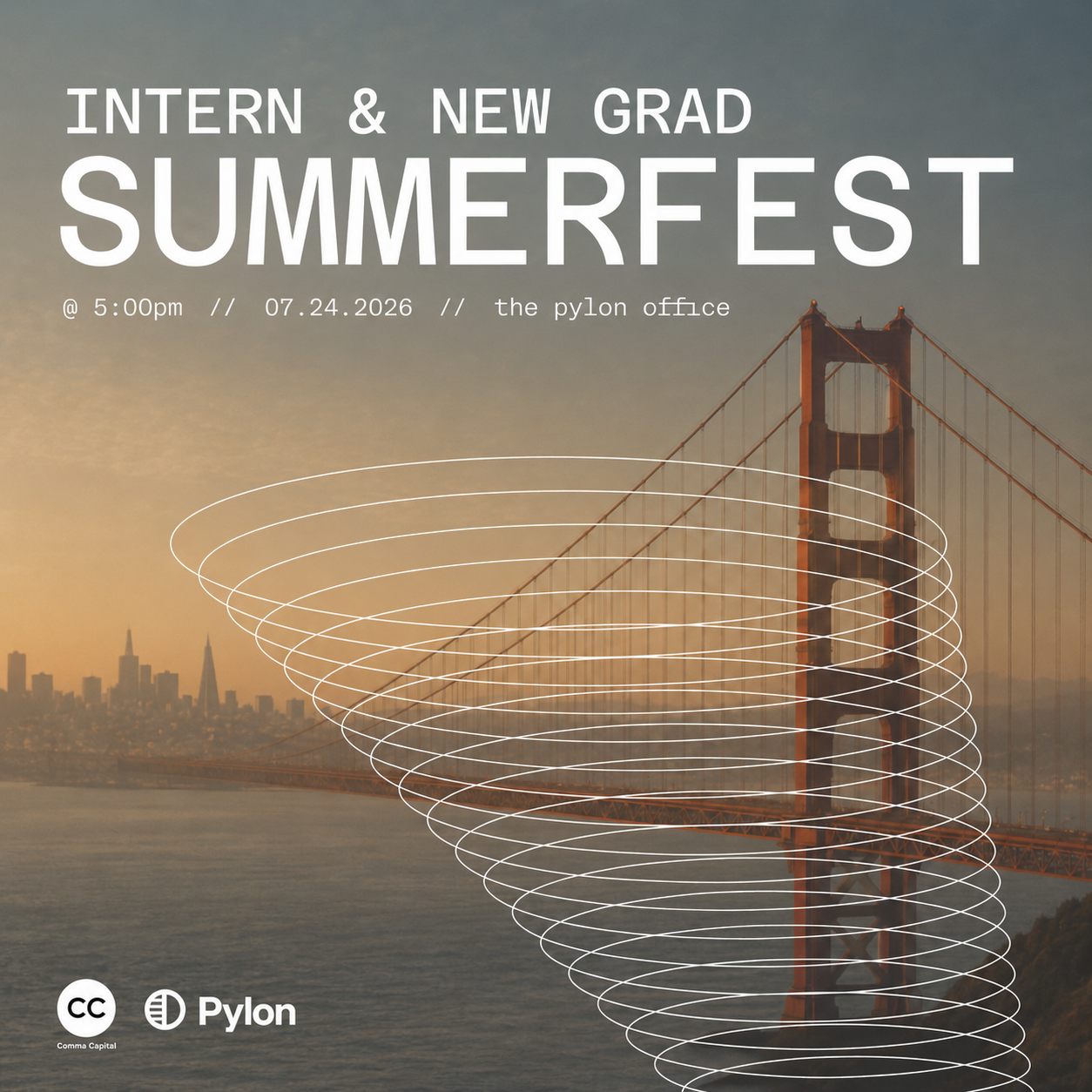 SF Intern & New Grad Summerfest by Comma Capital & Pylon