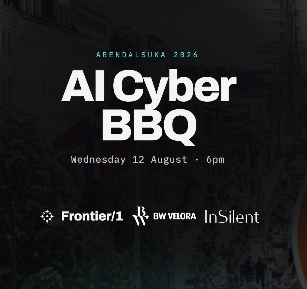 AI Cyber BBQ Arendalsuka 2026 - у спільному проведенні з Frontier/1, BW Velora та Insilent.