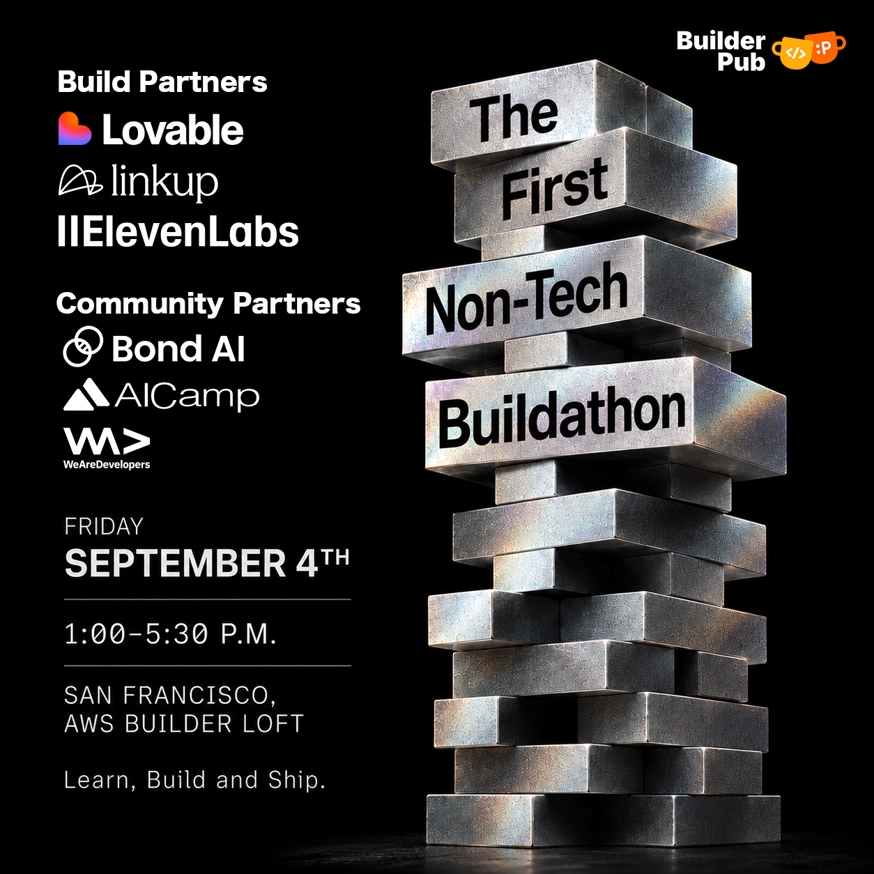 The First Non-Tech Buildathon