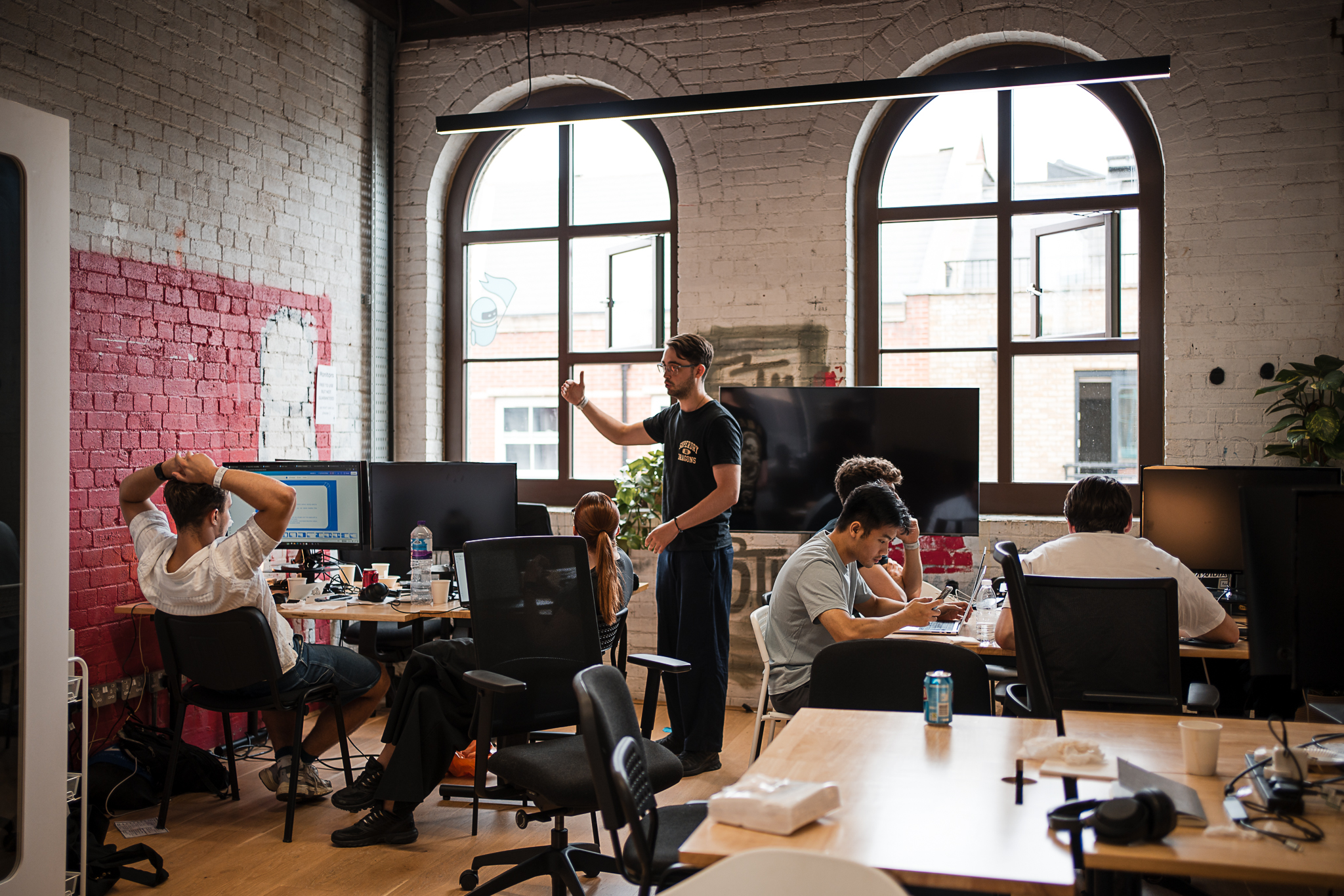 AI Builder co-working with FLock