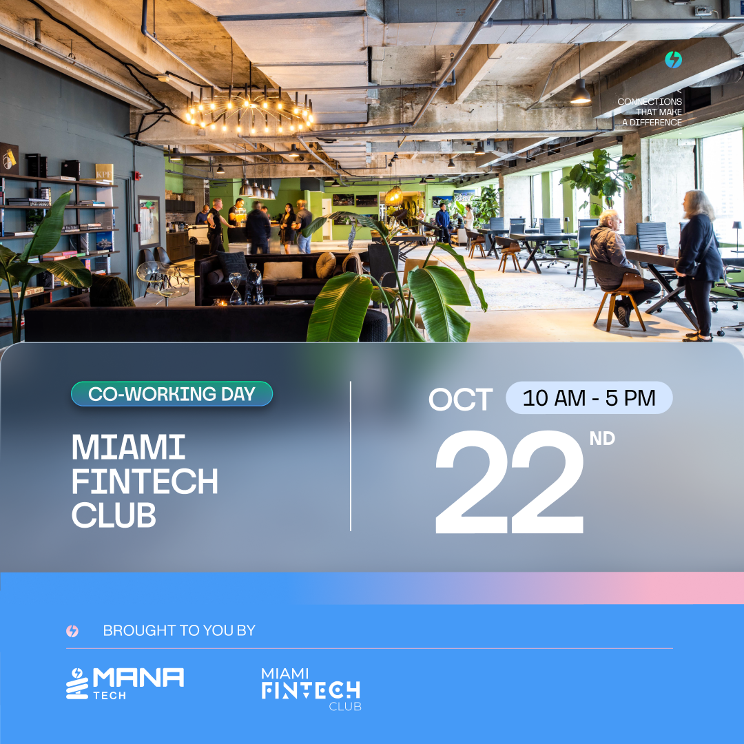 Miami Fintech Club Coworking Day