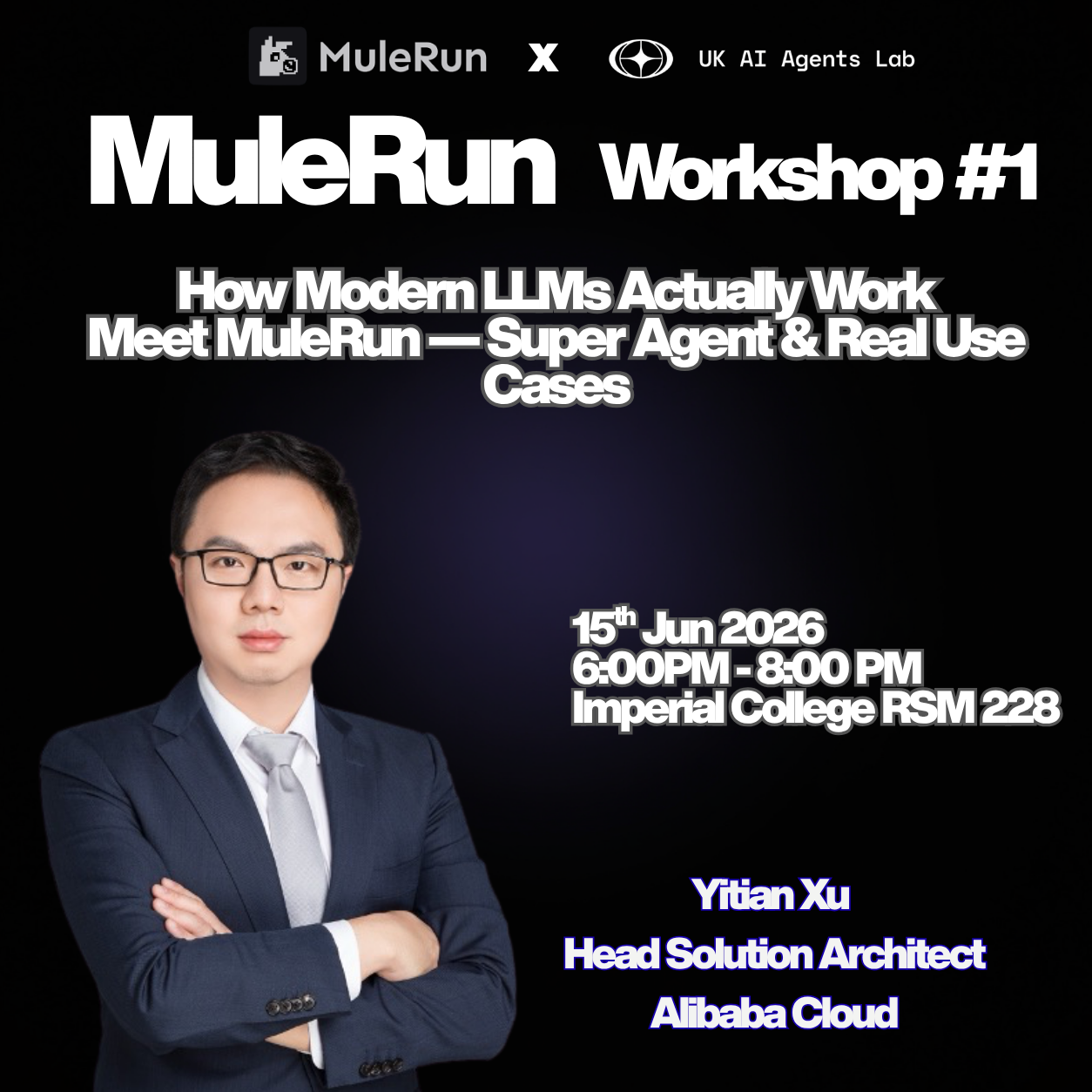 Cover art for #MuleRun Workshop #1 with Alibaba Cloud — Royal School of Mines