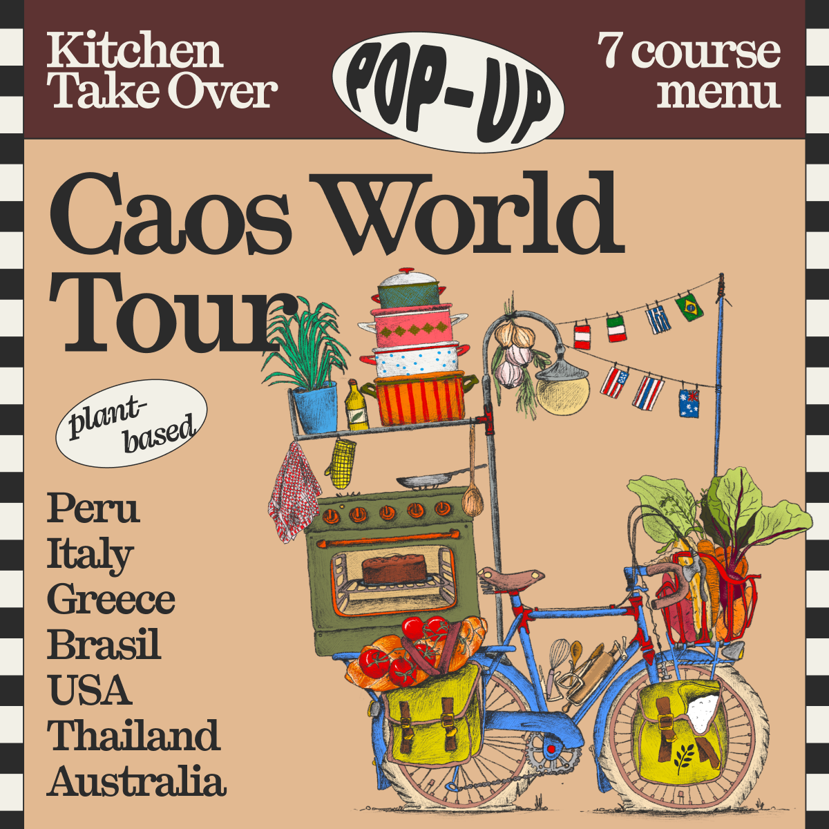 Шеф-повар Поп-ап CAOS Worldtour x Casa Casa