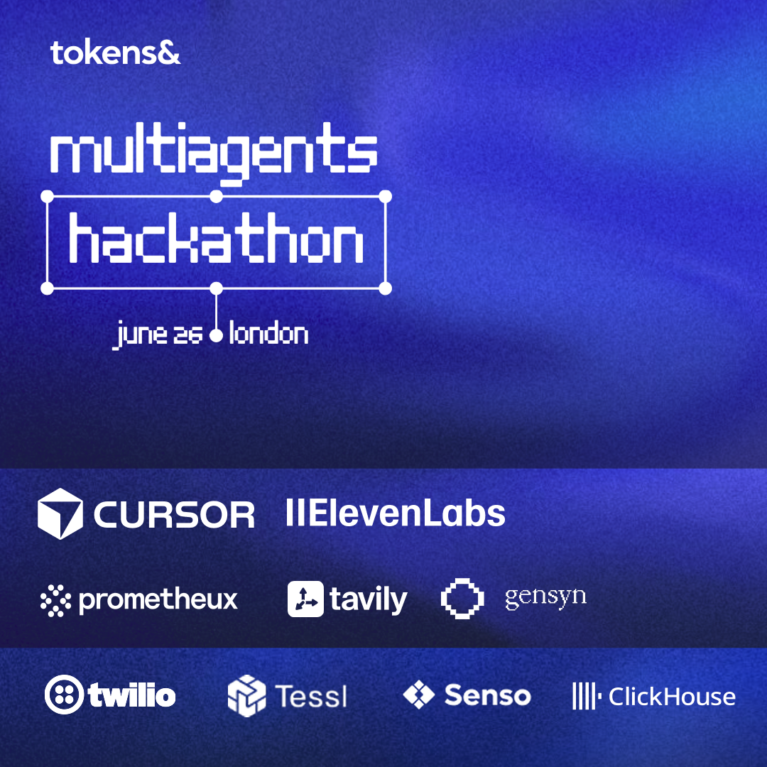 Cover art for #Multiagents Hackathon — London, United Kingdom
