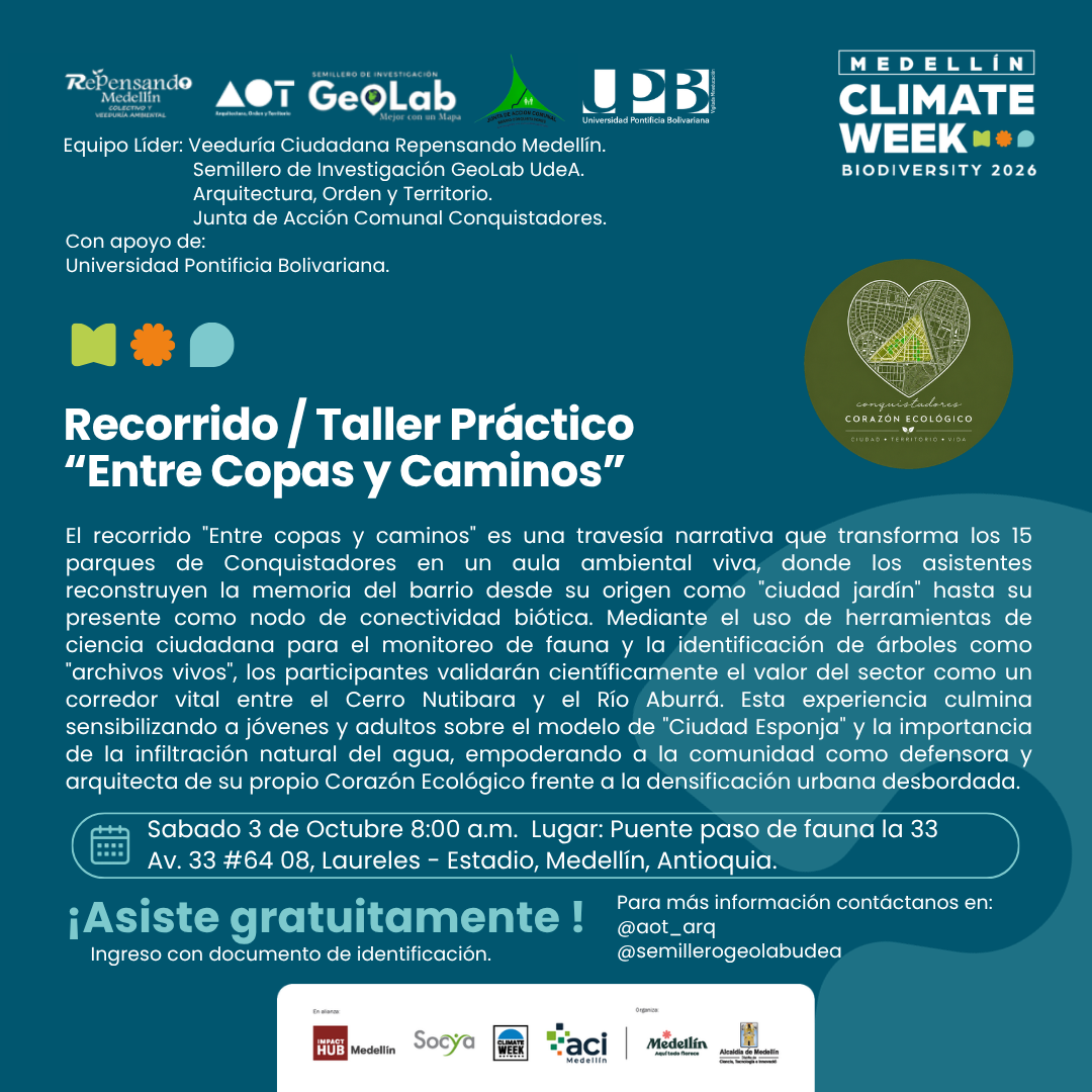 Recorrido /taller practico "Entre copas y caminos"