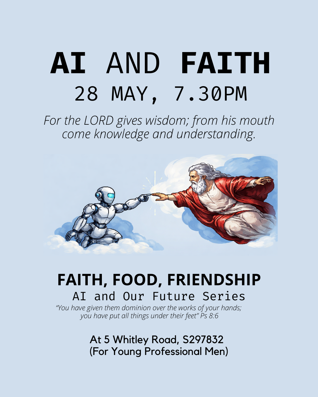 Cover art for #AI and Our Future Series: AI and Faith — 5 Whitley Rd