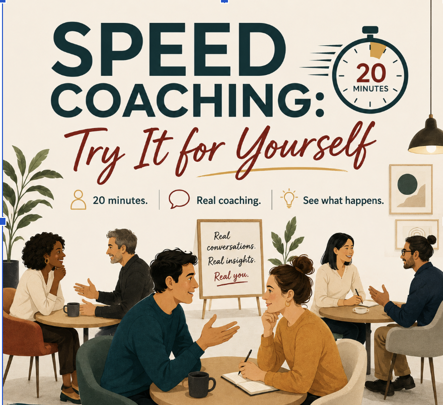 SPEED COACHING: Try it for yourself