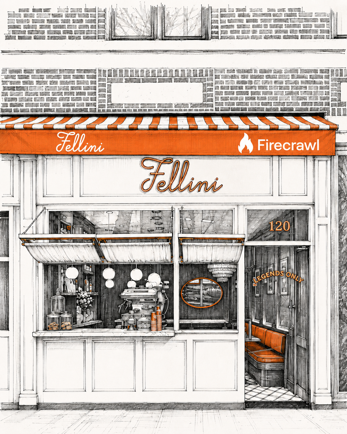 Cover art for #Fueled by Firecrawl ☕ — Fellini Coffee Soho