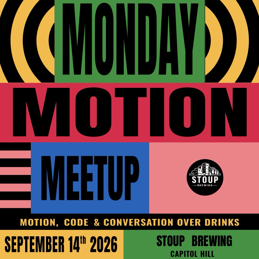 Rencontre de Motion du Lundi