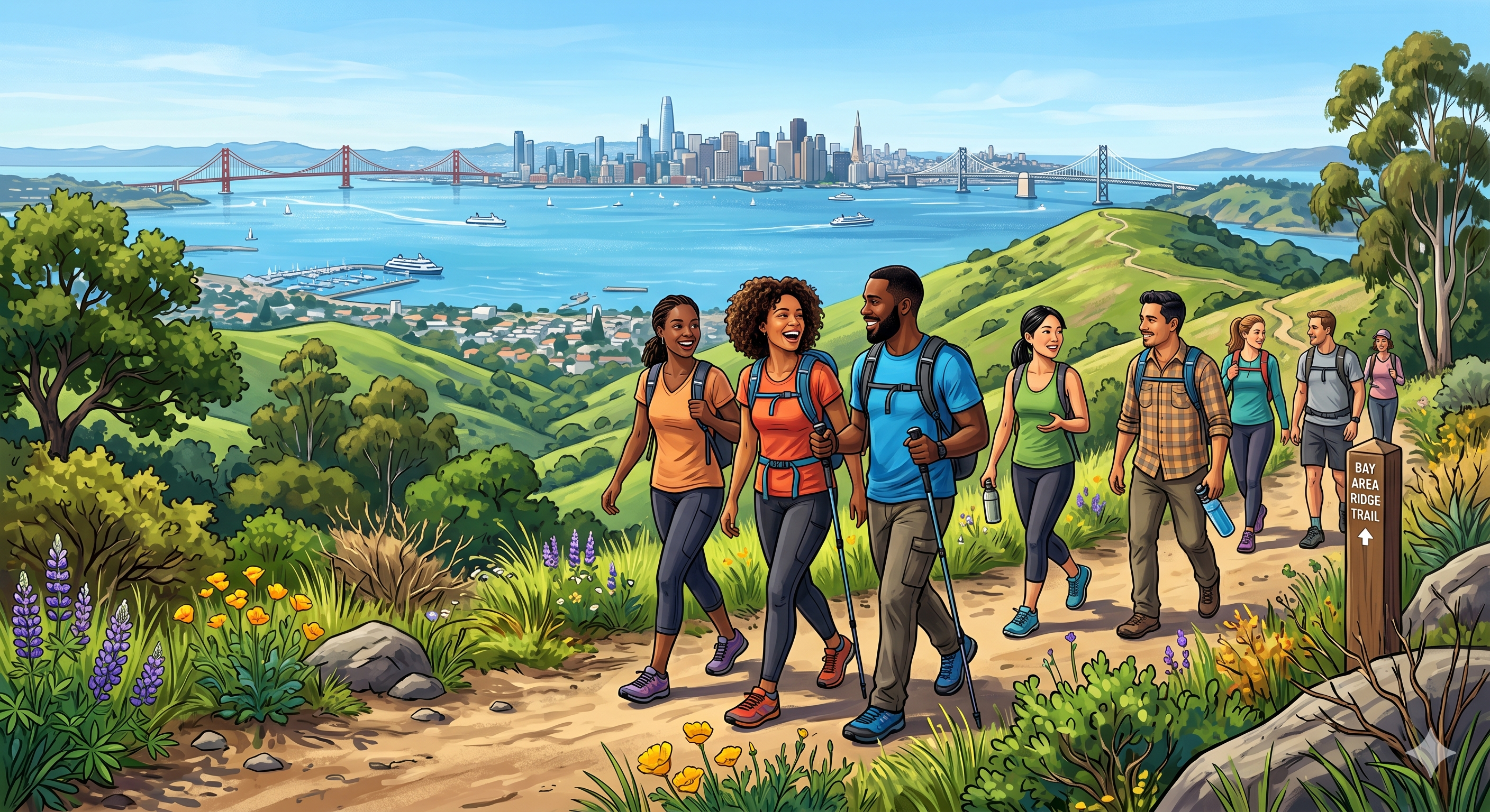 Cover art for #Bay Area Life Science Hikers- June Edition — Vollmer Peak Staging
