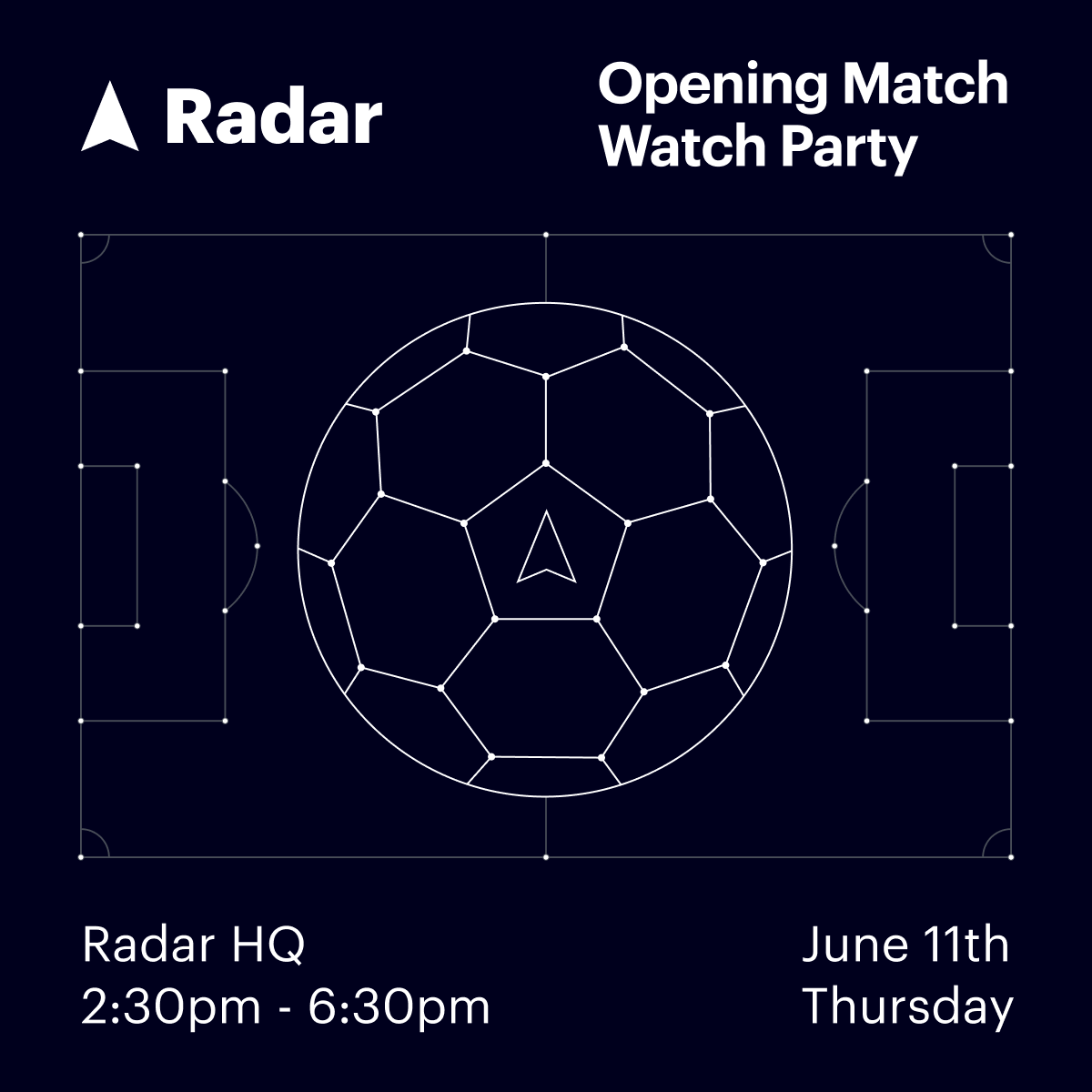 Cover art for #Opening Match Watch Party ⚽ — New York, NY