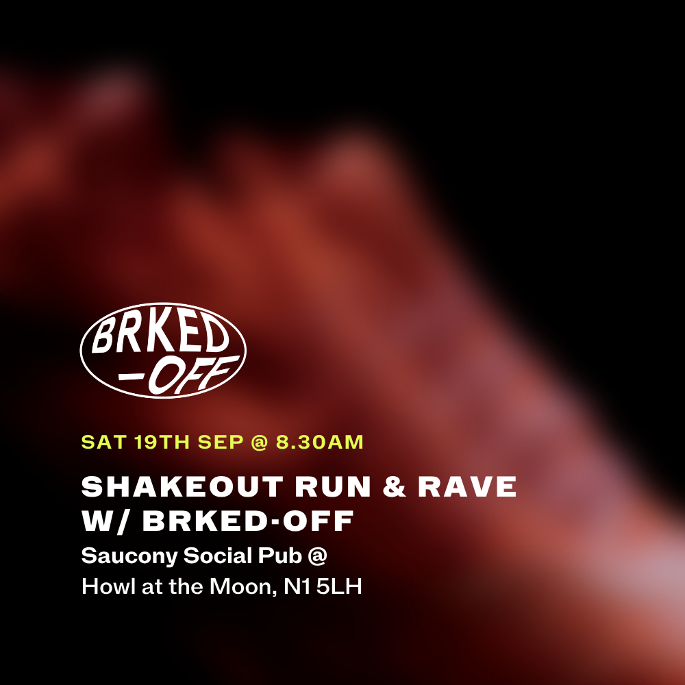 Saucony x Brked-Off Run Shoreditch Shakeout