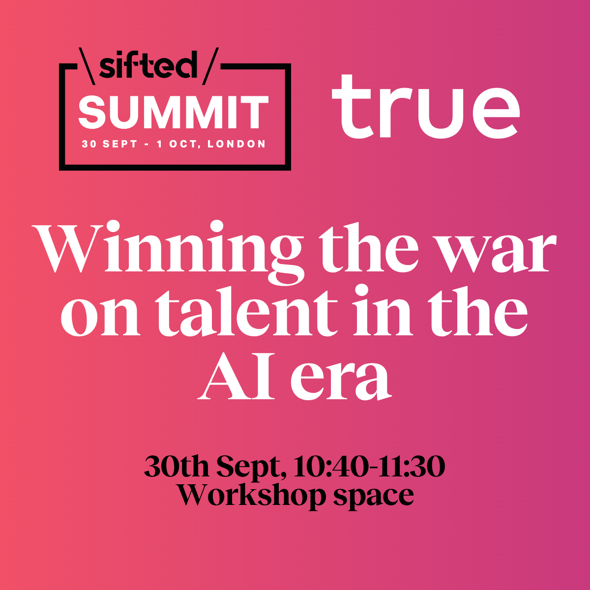 Winning the war on talent in the AI era
