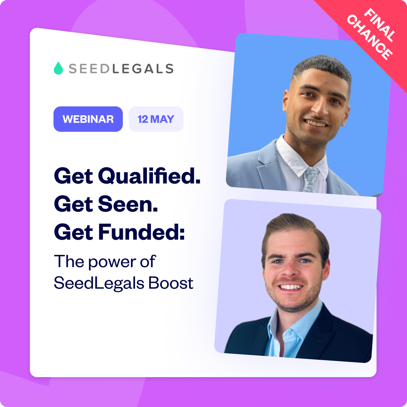 Get Qualified. Get Seen. Get Funded: The power of SeedLegals Boost