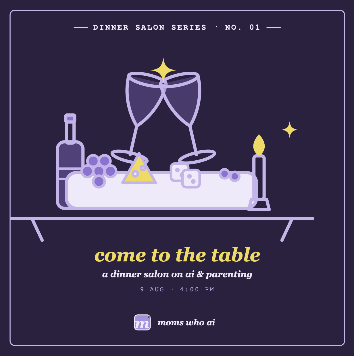 Dinner Salon: AI as a Companion in Parenting