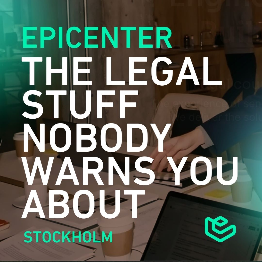 Fails & F*ckups: The Legal Stuff Nobody Warns You About - STHLM