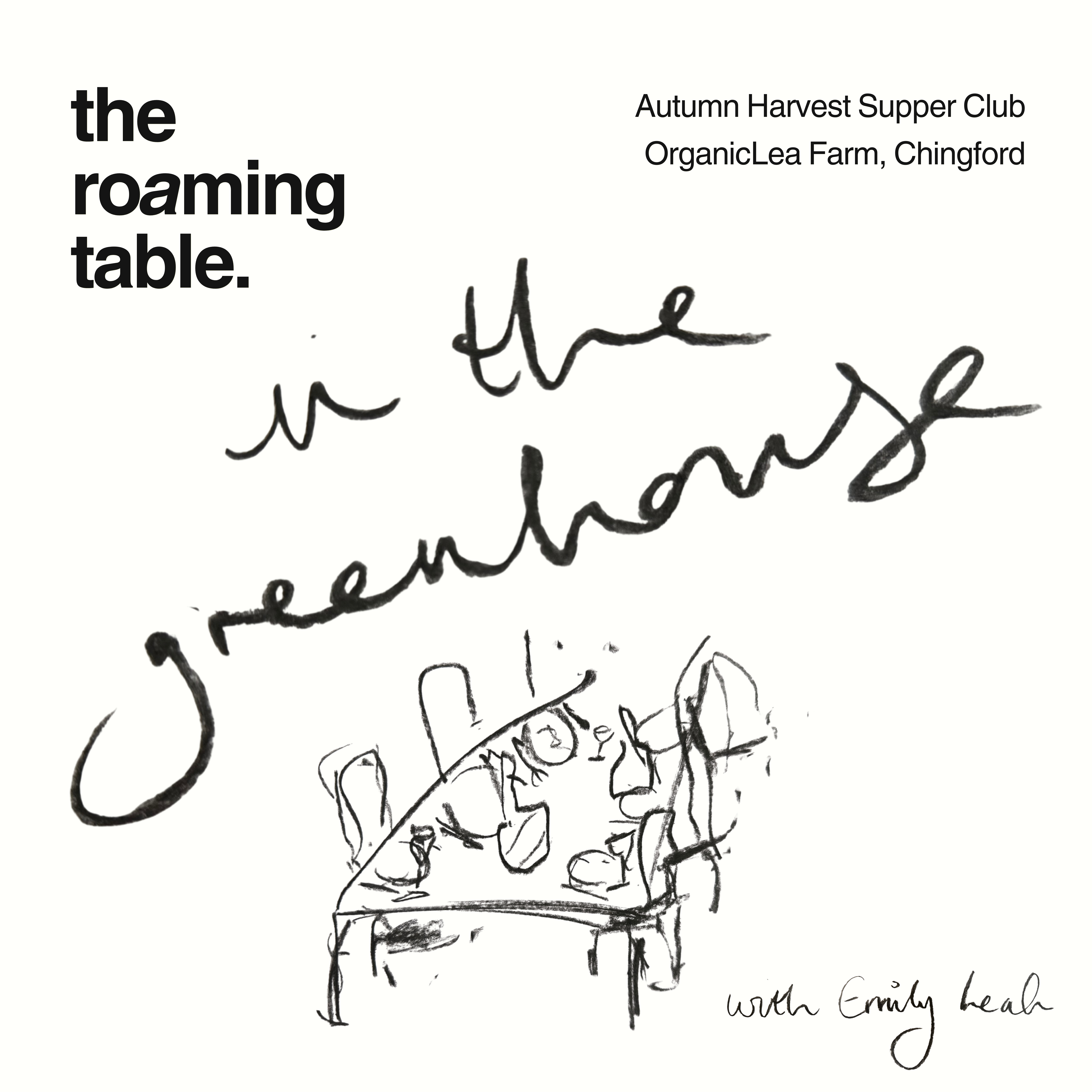 The Roaming Table Supper Club - In The Greenhouse