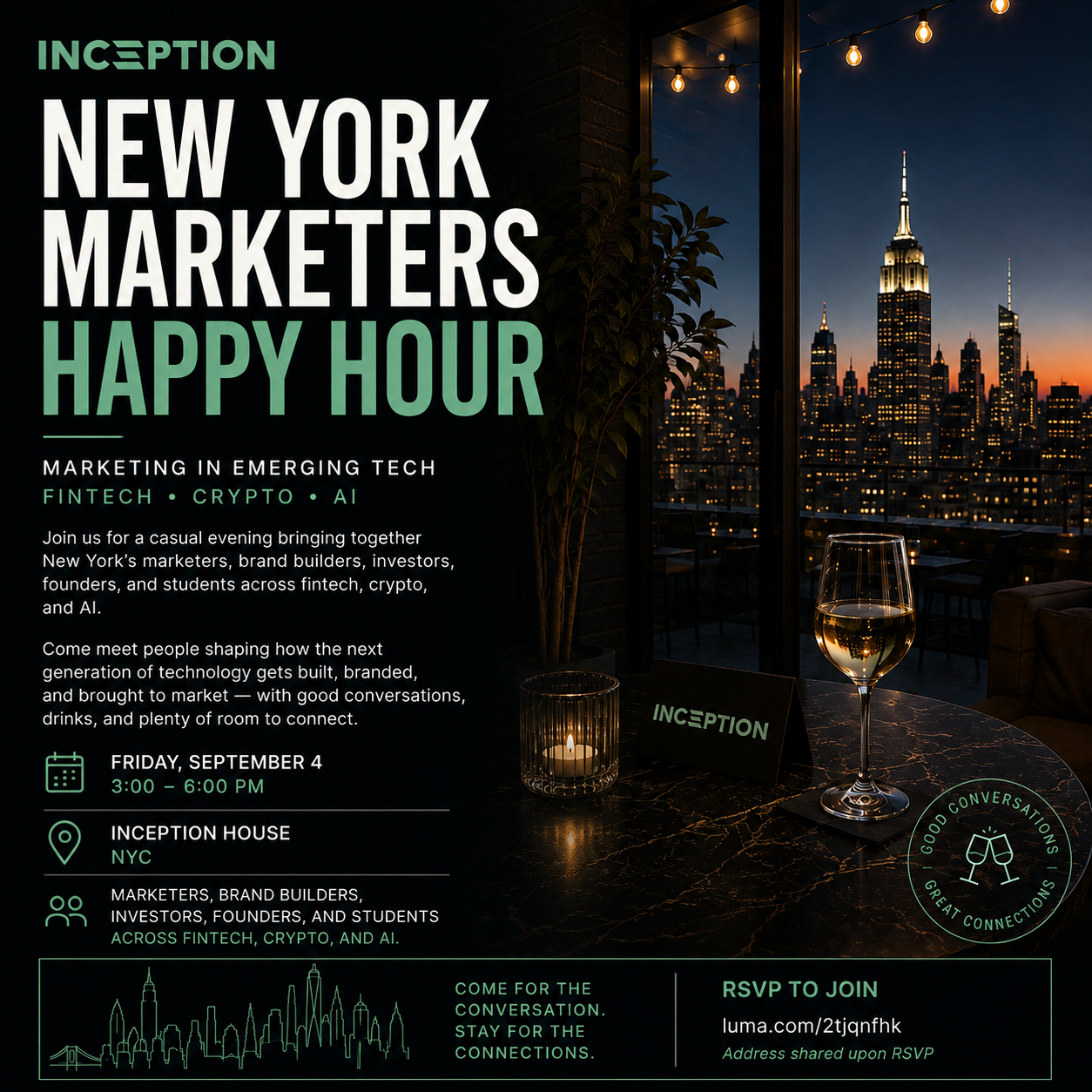 New York Marketers Happy Hour