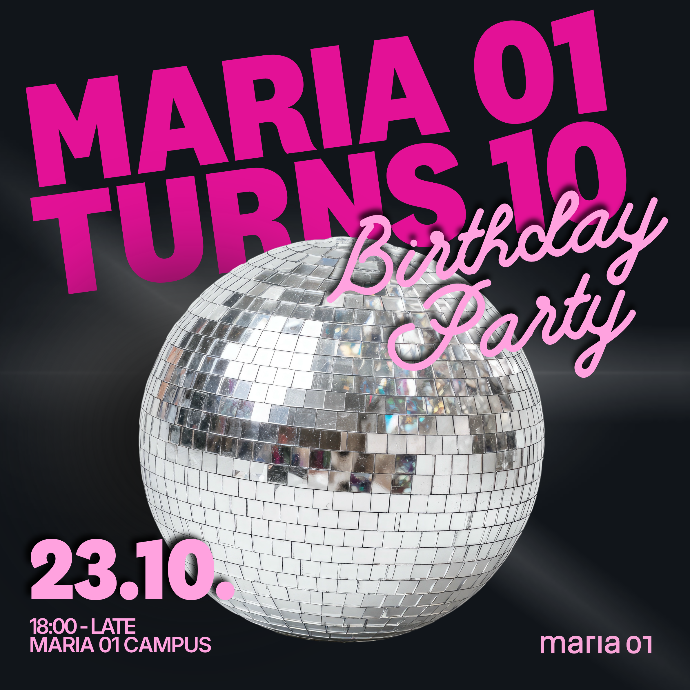 Maria 01 исполняется 10 лет: присоединяйтесь к празднику!