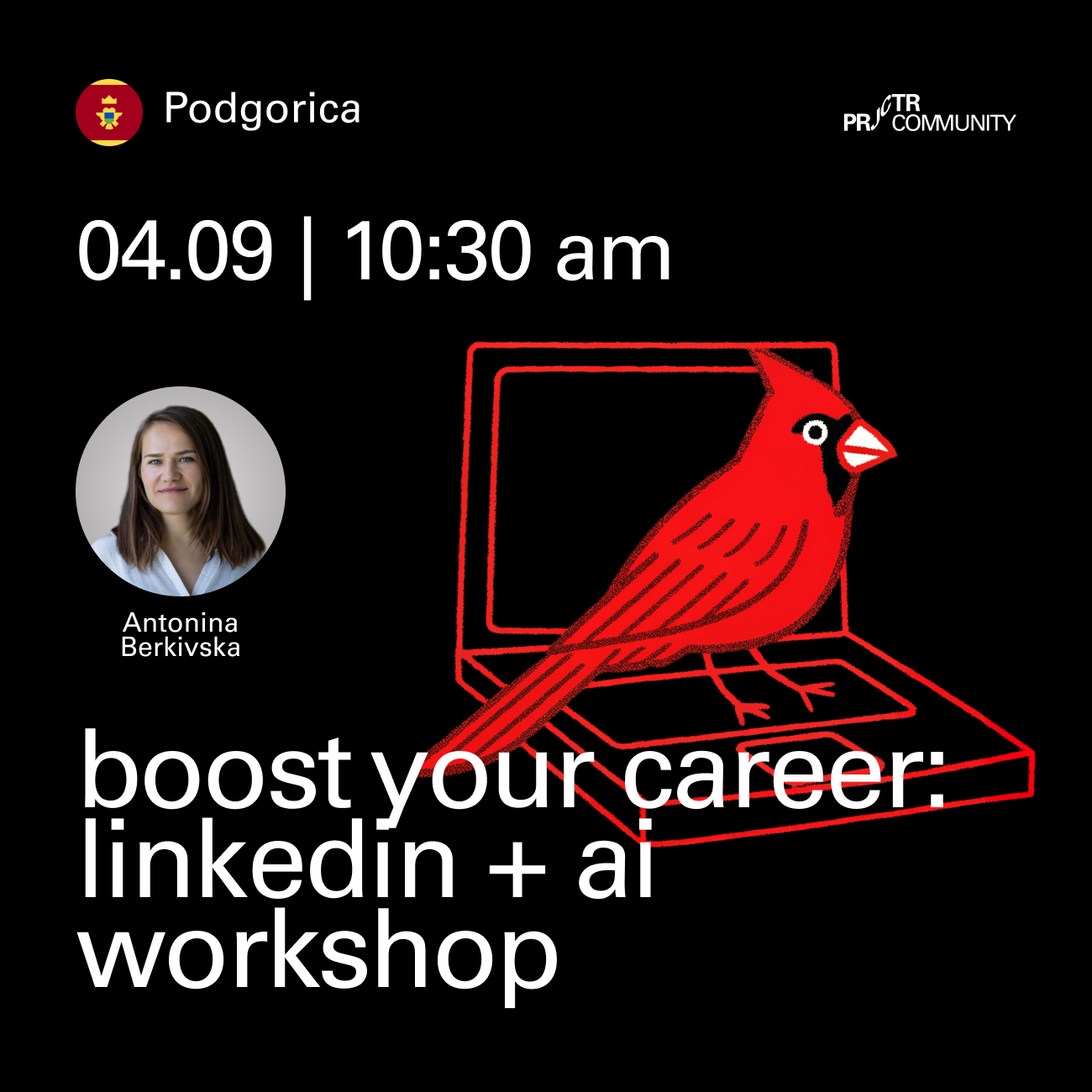 Podgorica: LinkedIn + AI workshop