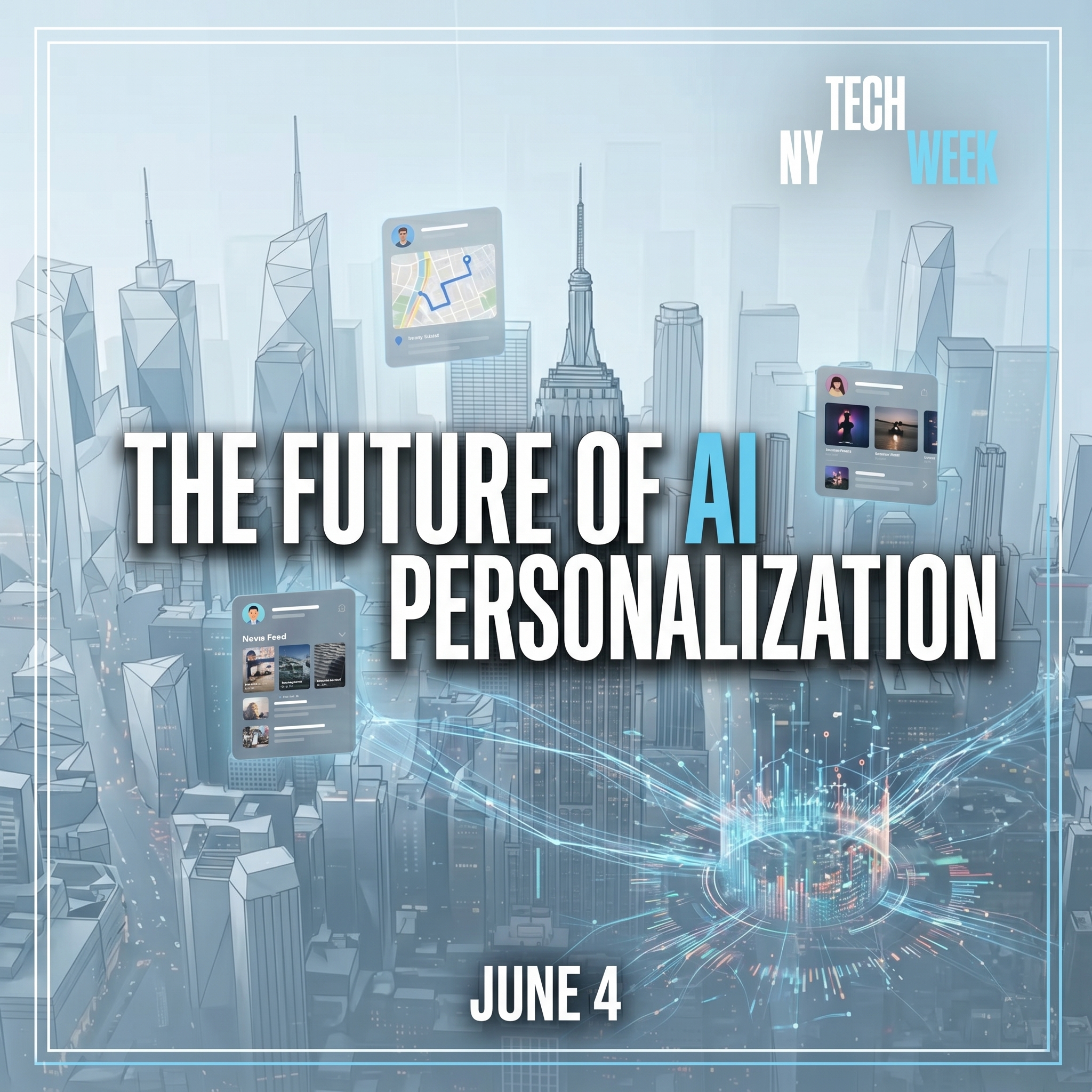 Cover art for #The Future of AI Personalization #NYTechWeek — New York, NY