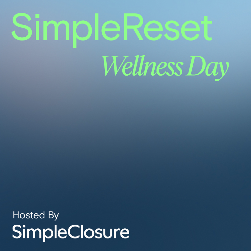 Cover art for #SimpleReset Wellness Pop-up by SimpleClosure — Corgi Cafe