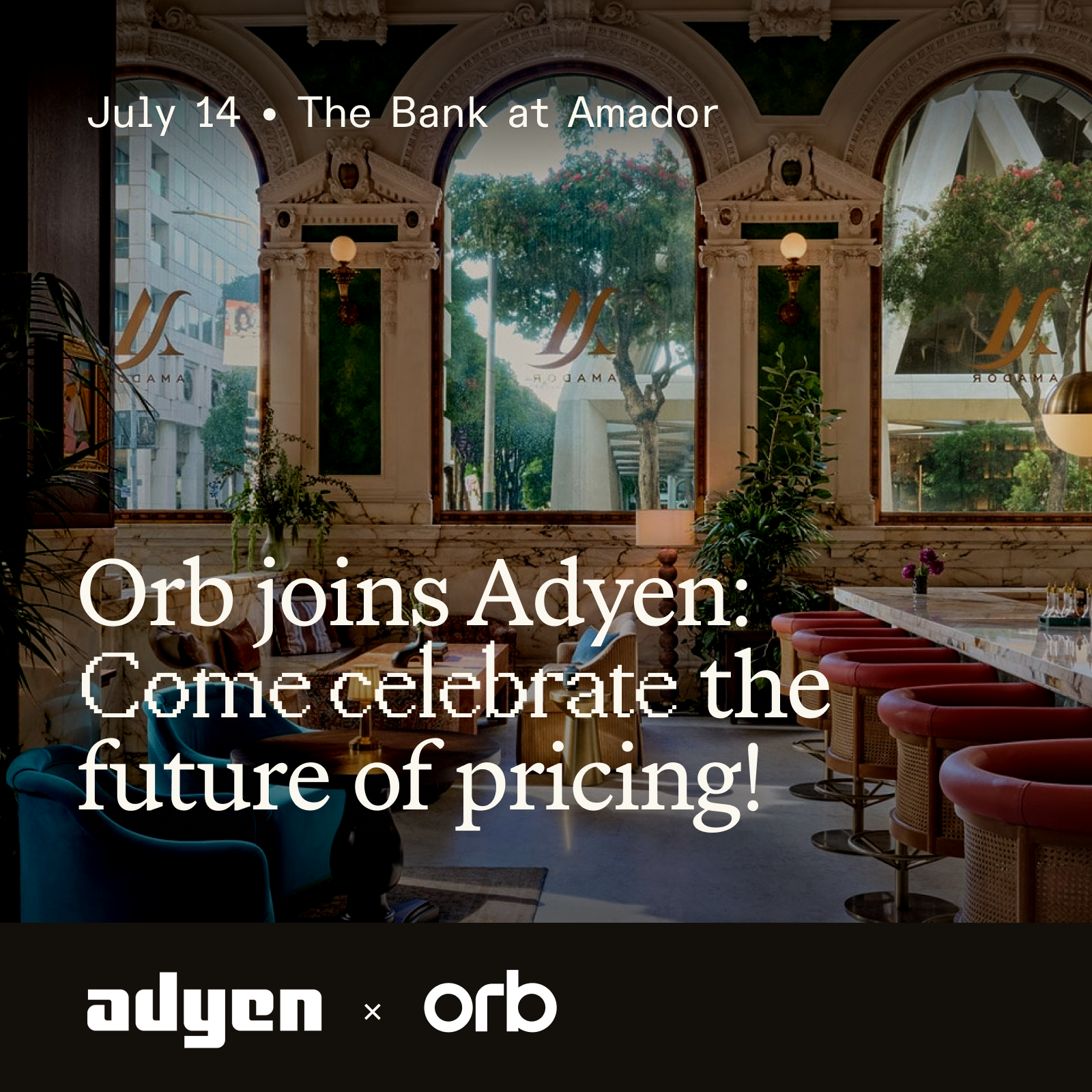 Orb joins Adyen — Come celebrate the future of pricing!