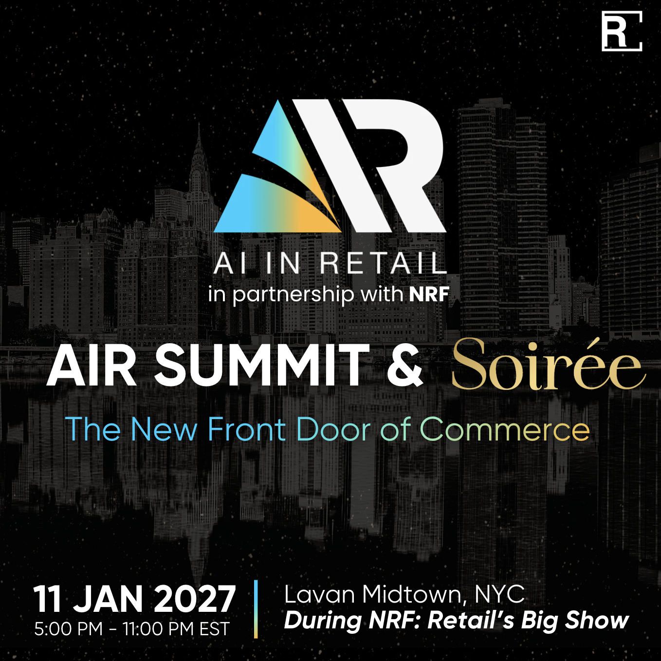 Le Sommet sur l'IA dans le Commerce de Détail lors de NRF : Le Grand Spectacle du Commerce de Détail 2027