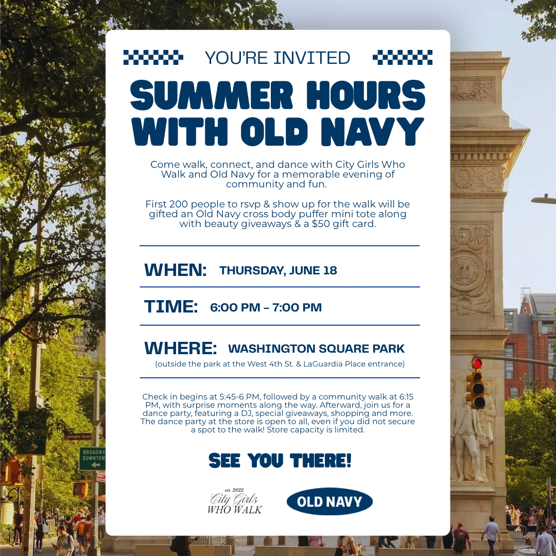 Cover art for #Summer Hours with Old Navy — Washington Square Park