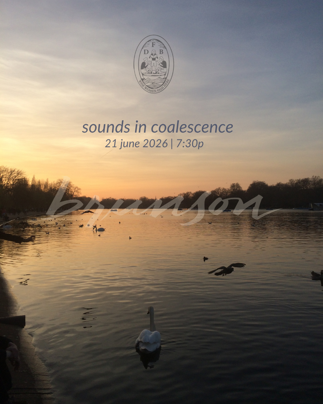 Cover art for #dfb residency pt iii | sounds in coalescence — dear friend books