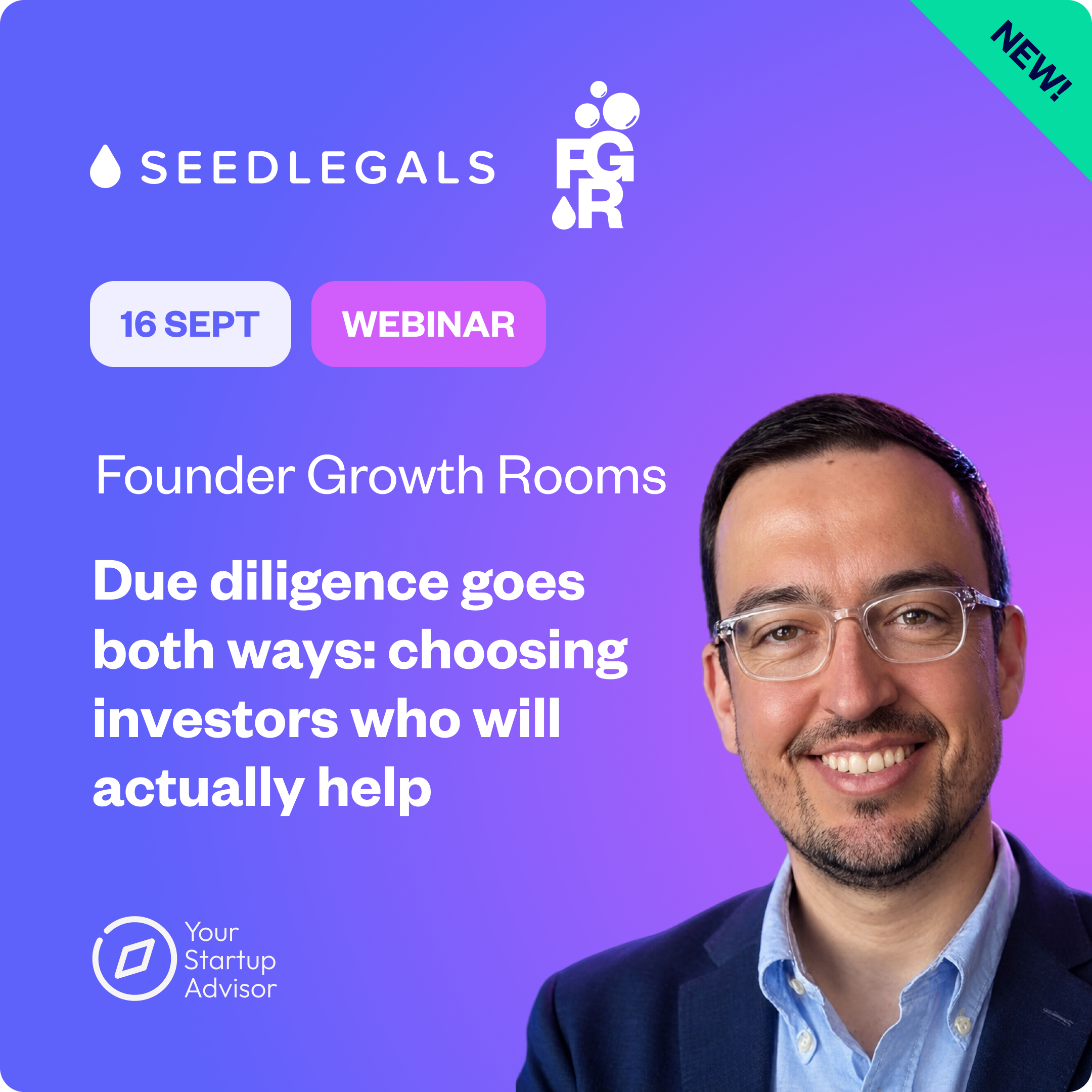 Due diligence goes both ways: choosing investors who'll actually help