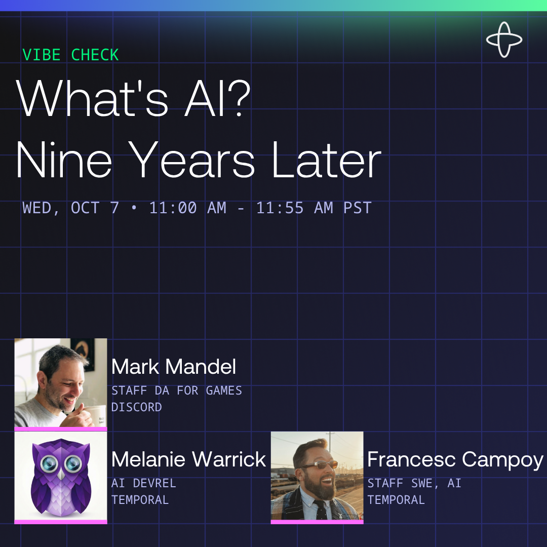 Vibe Check: What's AI? Nine Years Later