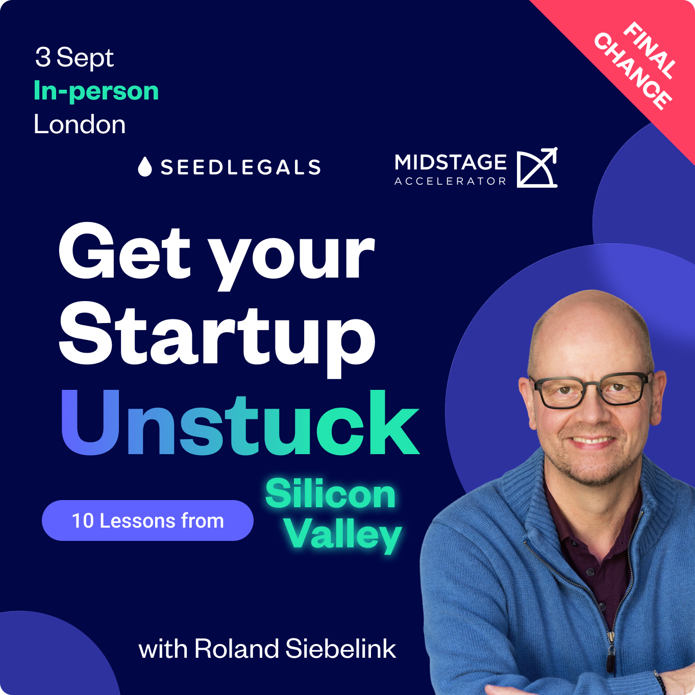 Get your startup unstuck with Roland Siebelink